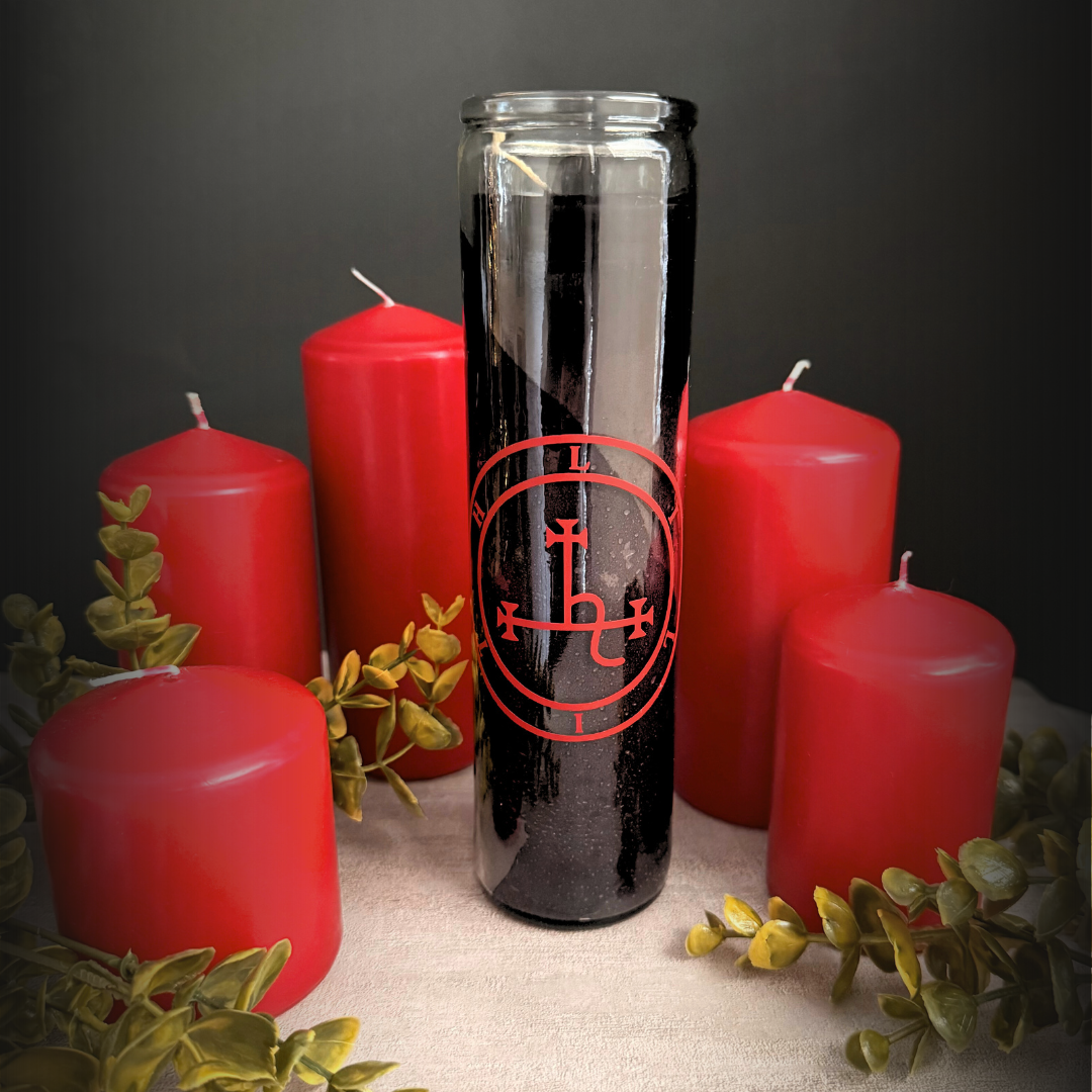 Lilith Sigil Candle | Deity Candle | Black Lilith Candle
