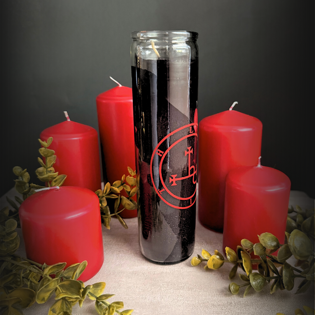 Lilith Sigil Candle | Deity Candle | Black Lilith Candle