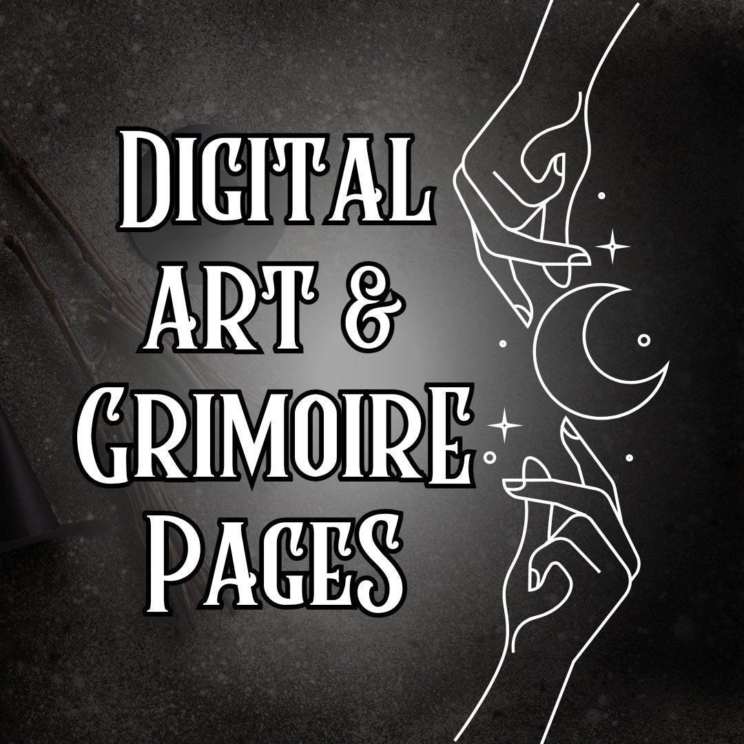 Digital Art and Grimoire Pages collection
