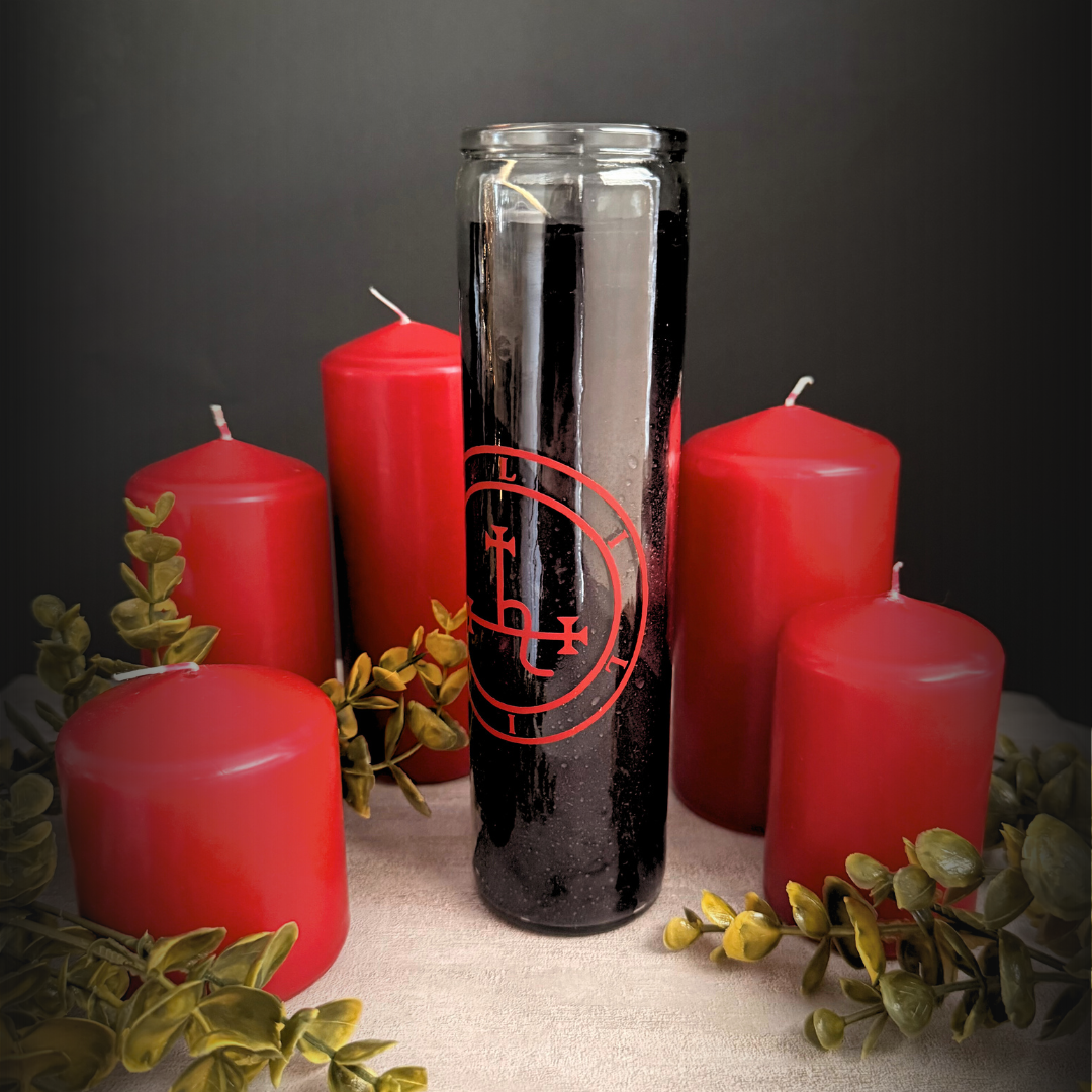 Lilith Sigil Candle | Deity Candle | Black Lilith Candle